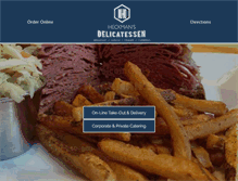 Tablet Screenshot of heckmansdeli.com